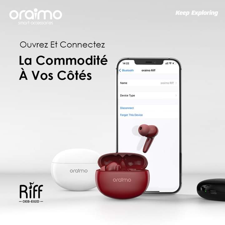  Oraimo Riff ( OEB-EO2D ), la connectivité à vos côtés 