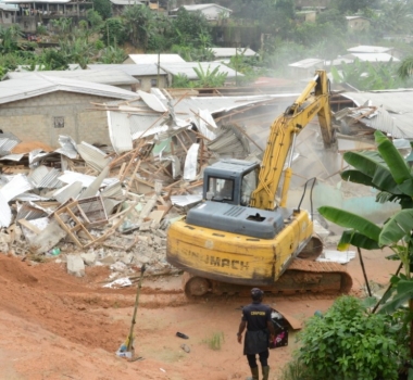 Urbanisation/ Douala: Le projet de démolition des édifices illégaux, va bon train. Désordre Urbain 