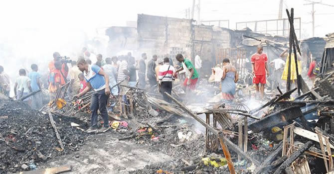CAMEROUN/DOUALA : Un incendie hôte là vie à 04 personnes à New-Bell