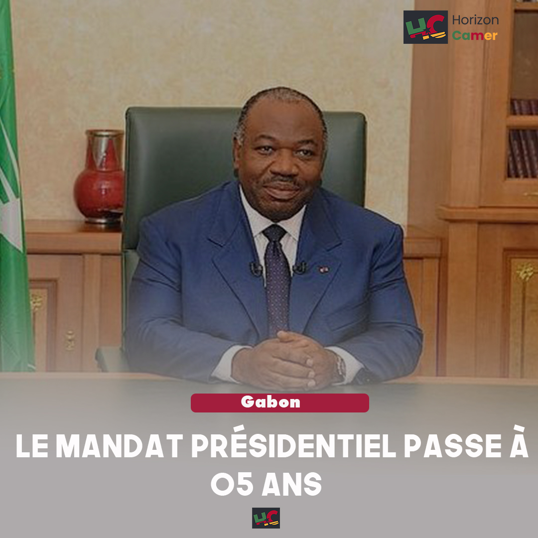 Gabon : le mandat présidentiel réduit de sept à cinq ans