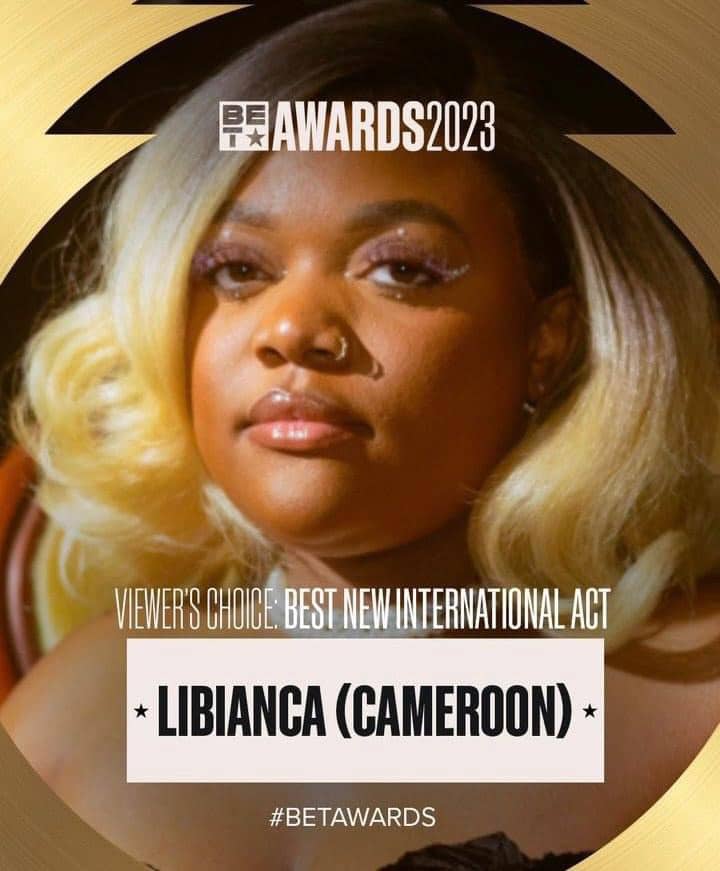 Culture/People : La chanteuse camerounaise Libianca remporte le prix de la meilleure révélation Internationale.