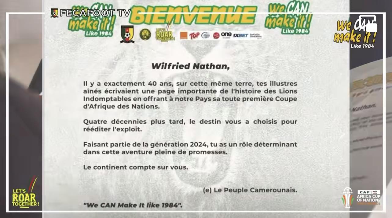 CAN 2023: Les Lions Indomptables du Cameroun déjà á Yamoussoukro