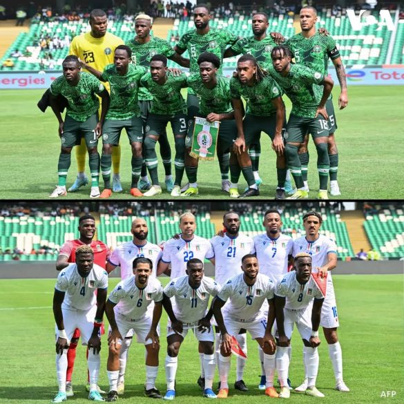 CAN 2023 : La Guinée équatoriale surprend le Nigeria avec un match nul.
