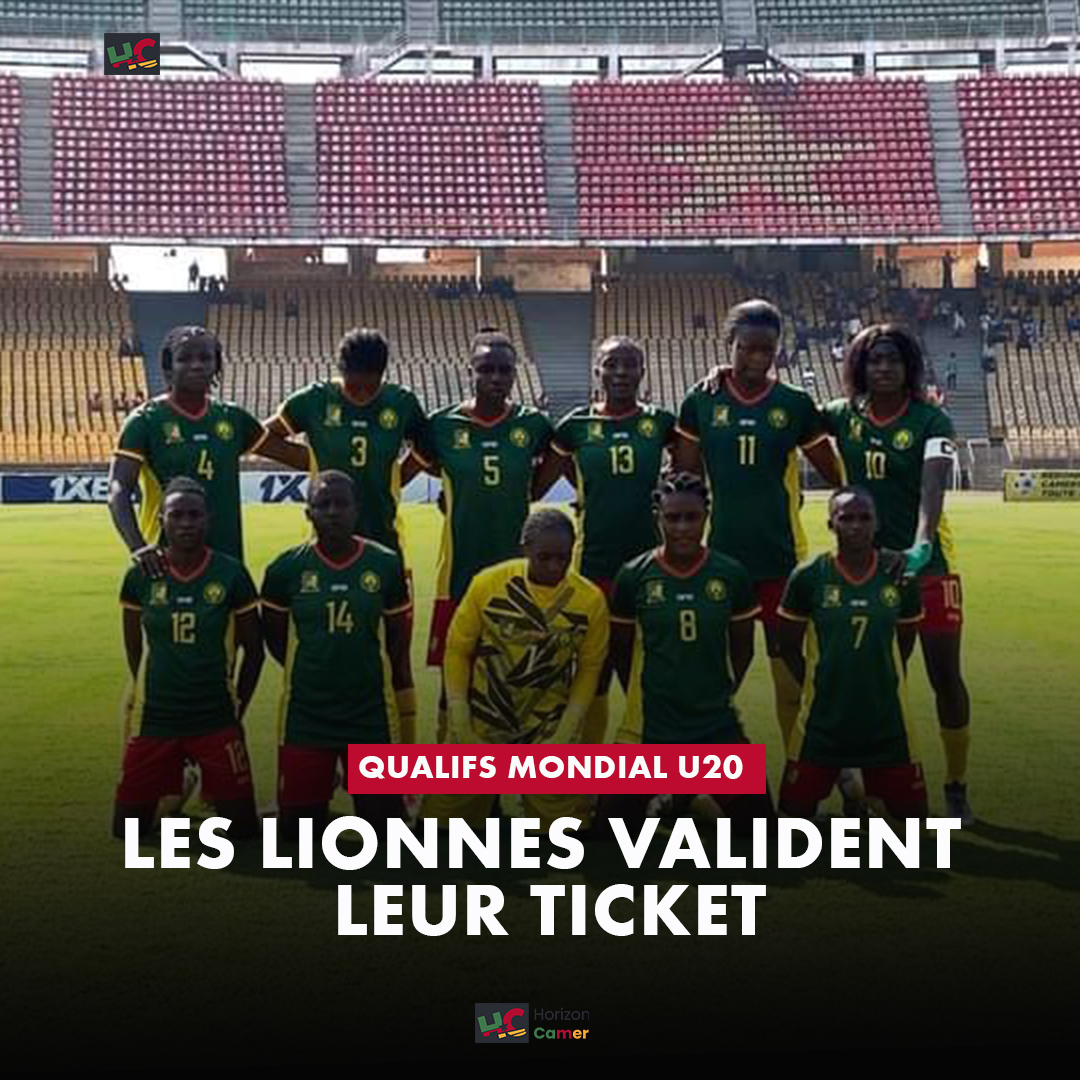Un exploit historique : Le Cameroun qualifié pour la Coupe du Monde U20 Dames en Colombie 2024