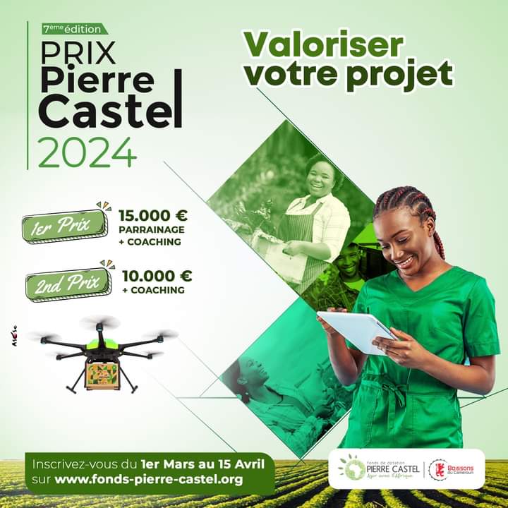 Appel à candidature : PRIX Pierre Castel 2024 du 1er mars au 15 Avril 2024
