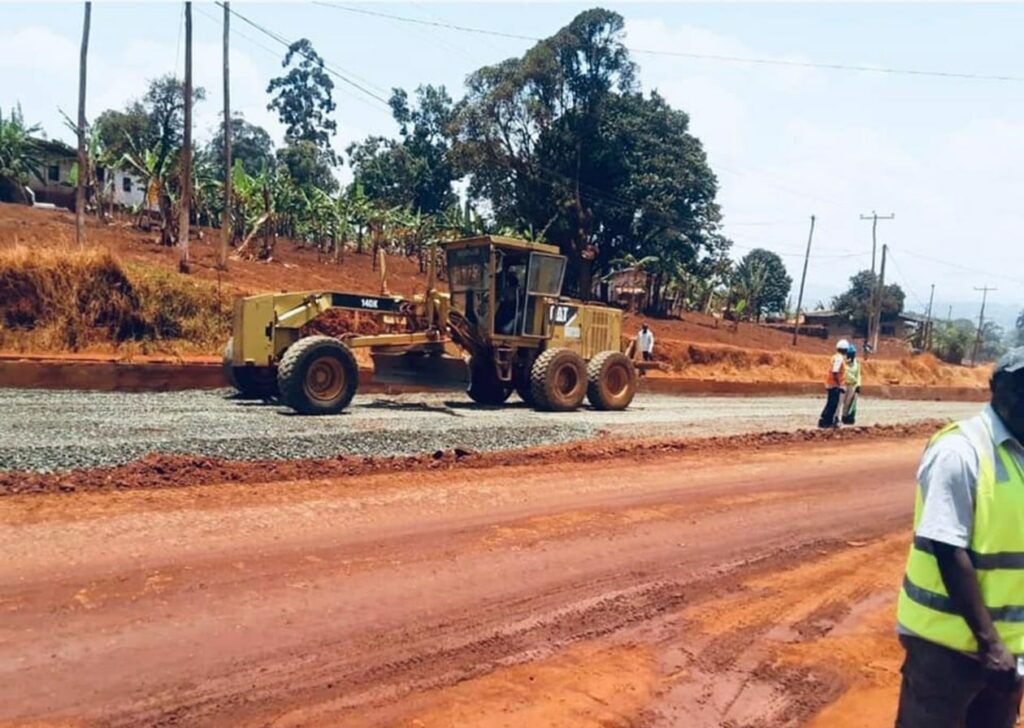 CAMEROUN-INFRASTRUCTURES : ACHÈVEMENT À 53% DE LA CONSTRUCTION DE LA ROUTE MATAZEM-BAMENDA