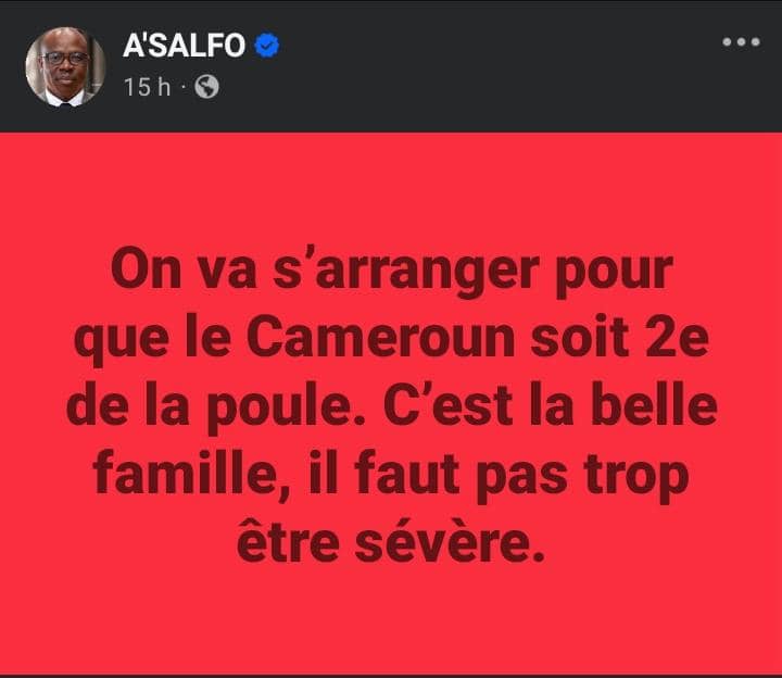  CAN 2025 : A’Salfo enflamme la Rivalité Cameroun-Côte d’Ivoire 