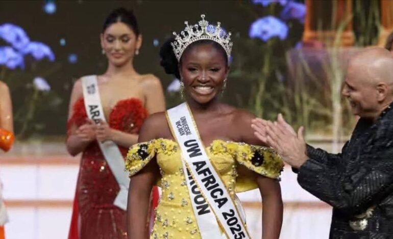 Culture : Chia Doreen, la Camerounaise sacrée Miss Universal Woman Africa 2025