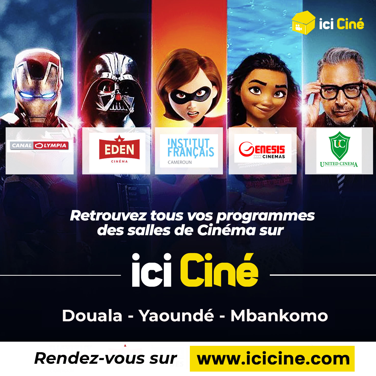 IciCiné : la plateforme qui révolutionne l’expérience cinématographique en Afrique