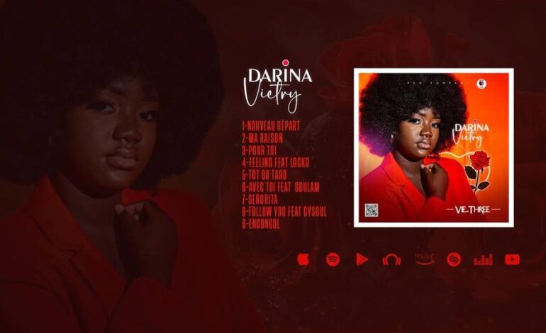 Musique /People : Darina Victry décroche son premier Single d’or avec « Laisse-moi t’aimer »
