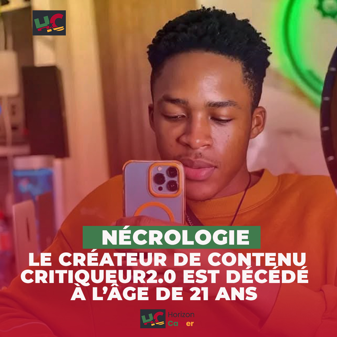 Nécrologie : le créateur de contenu Critiqueur2.0 est décédé à l’âge de 21 ans