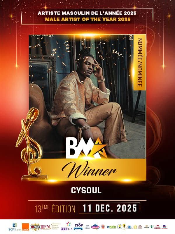 Balafon Music Awards 2025 : les grands gagnants dévoilés à Douala