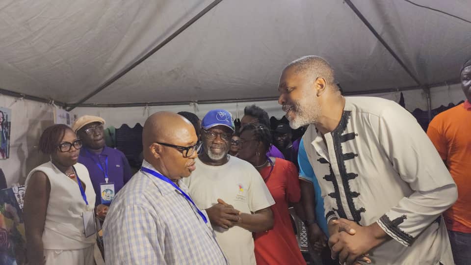 Visite du chef du quartier