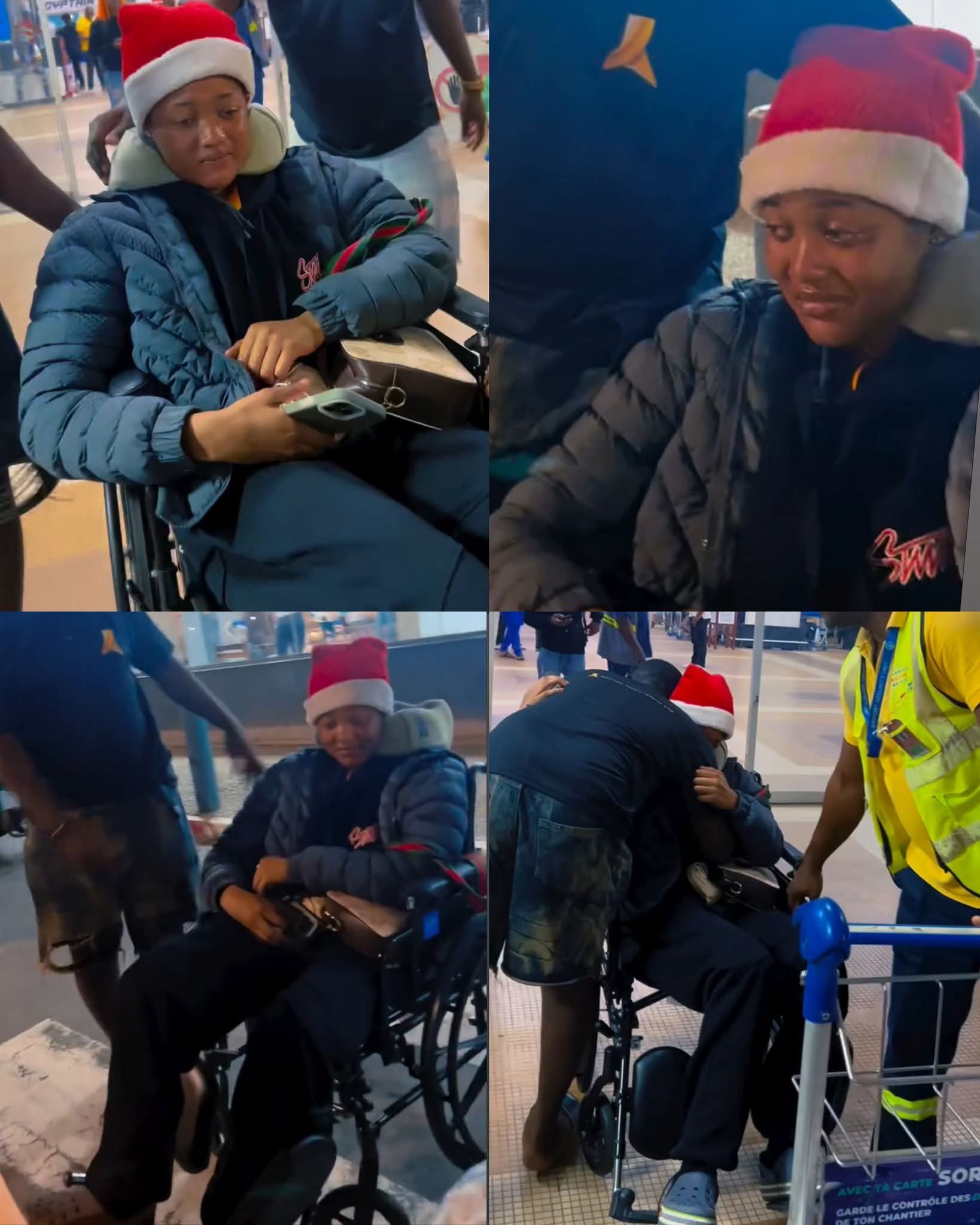 People : Simplest Ntuhti, de retour du Maroc en fauteuil roulant pour des problèmes de santé