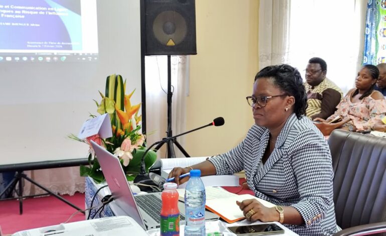 Université de Douala : Alvine Liliane Etame Djengue au grade de docteur avec la mention Très Honorable