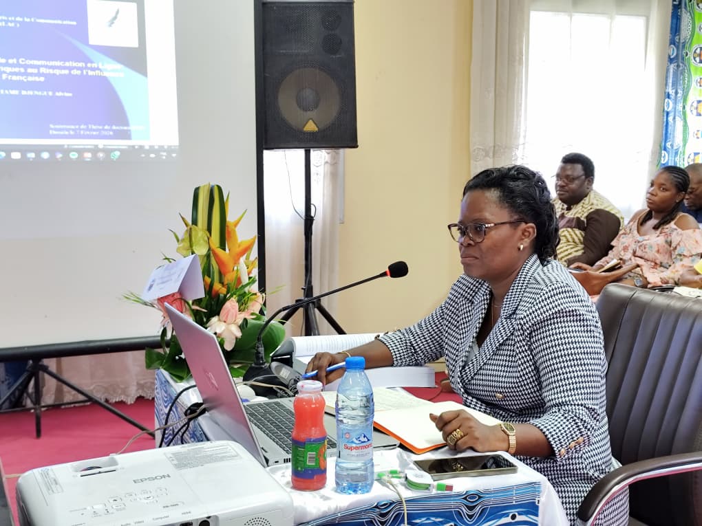 Université de Douala : Alvine Liliane Etame Djengue, diplômée docteur avec mention très honorable à l’unanimité