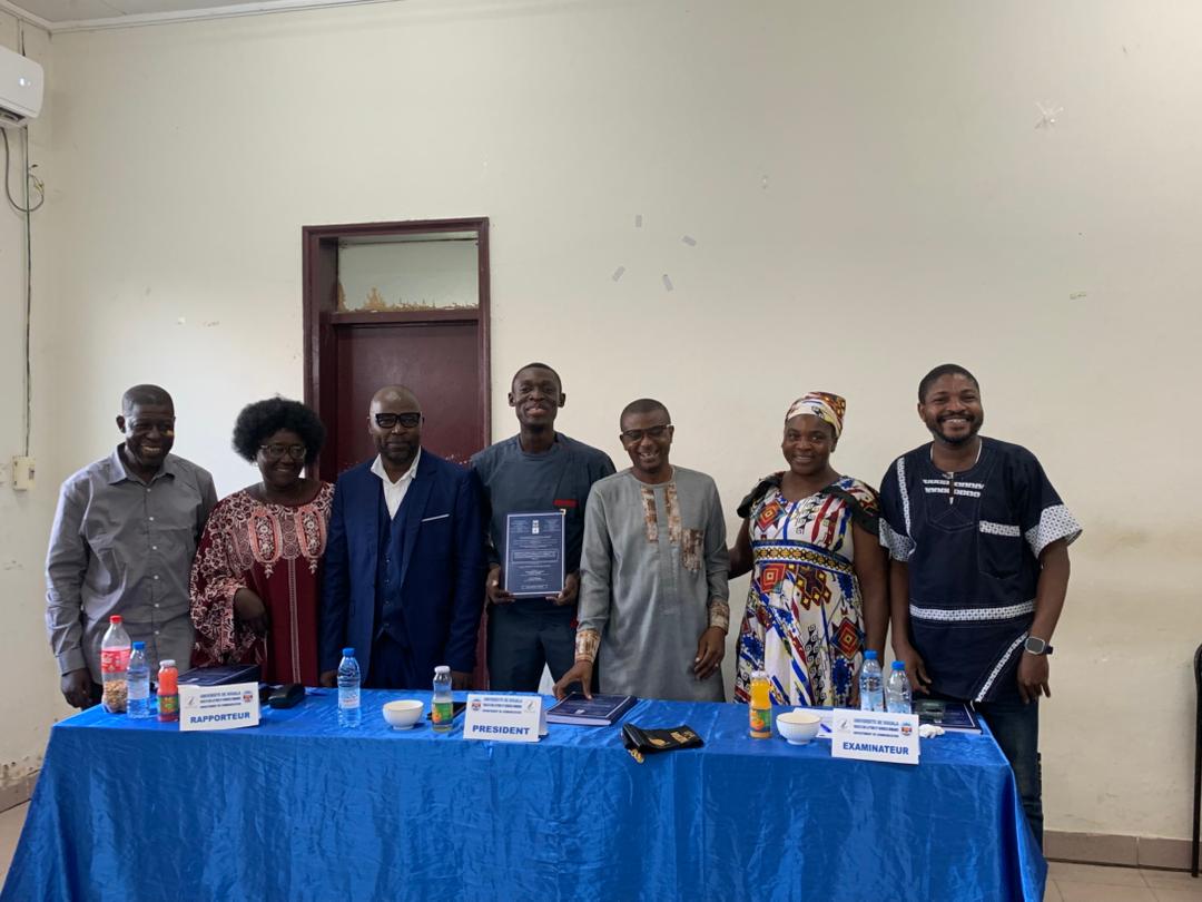 Yvan Dimitri Tajo Tenda : Mention Bien pour son mémoire sur la promotion de l'art via les réseaux sociaux au Cameroun