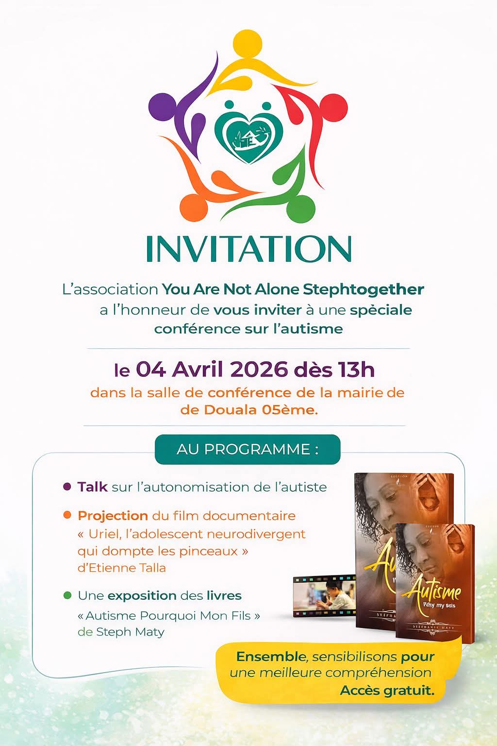 Autisme : Quand le pinceau brise le silence à Douala