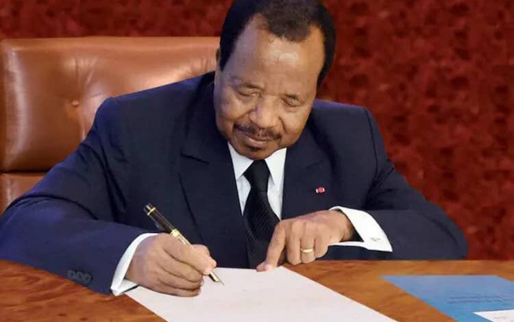 Politique & Gouvernance : Paul Biya Promulgue La Loi Créant Le Poste De Vice-Président