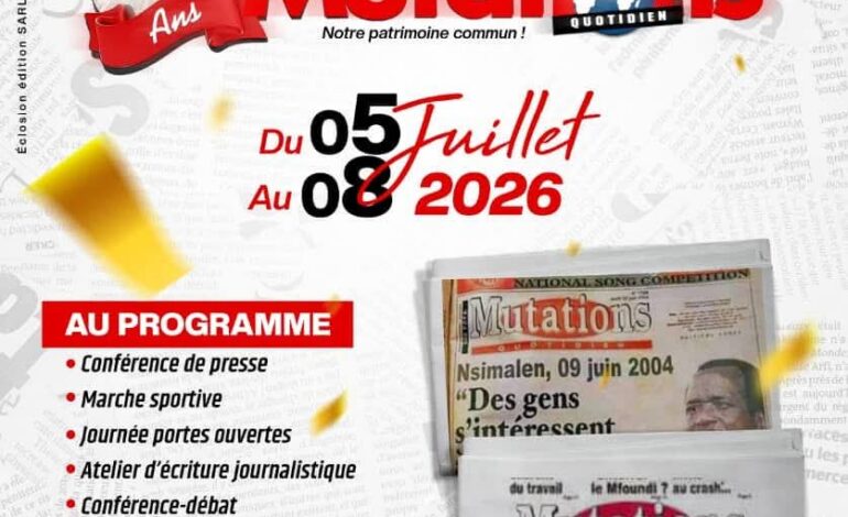 Mutations fête ses 30 ans : Trois décennies d’exigence journalistique au cœur du Cameroun