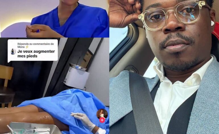 Alerte esthétique au Cameroun : Dr Albert Ze dénonce le « Body Filler » de Croqueuse de Diamant sur les réseaux sociaux