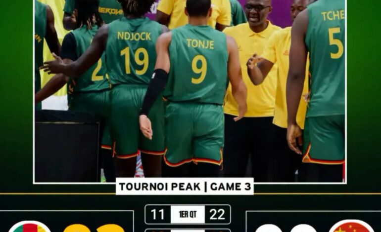 BASKETBALL/International Solidarity Cup 2026 : le Cameroun s&rsquo;incline face à la Chine et boucle la compétition sur une note mitigée
