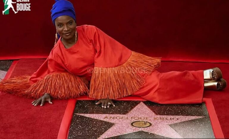 Angélique Kidjo : première chanteuse africaine étoilée sur le Walk of Fame d'Hollywood