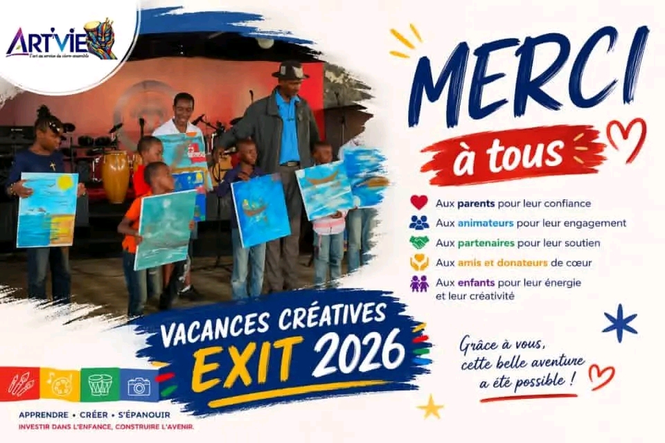 VACANCES CRÉATIVES ART’VIE 2026 : UNE PREMIÈRE ÉDITION COURONNÉE DE SUCCÈS
