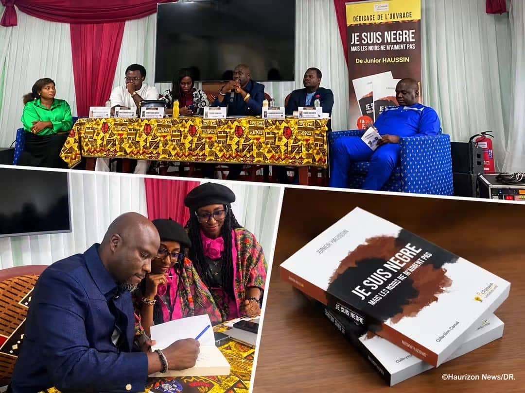 Dépigmentation et quête d'identité : Junior Haussin présente son nouveau roman à Douala