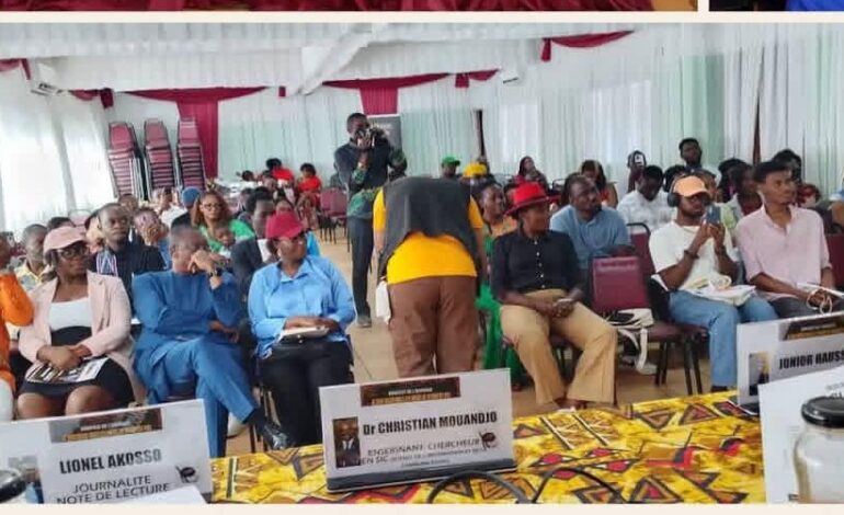 Dépigmentation et quête d'identité : Junior Haussin présente son nouveau roman à Douala