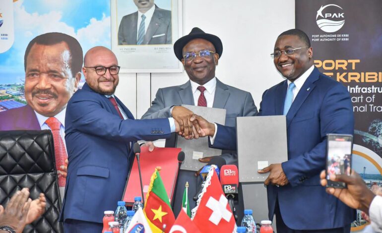 Port de Kribi : un investissement de 50 milliards FCFA pour renforcer la logistique agro-industrielle